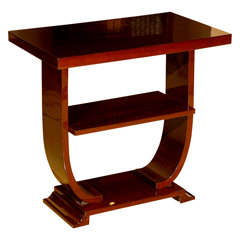 Art Deco Rectangular Three Level Table