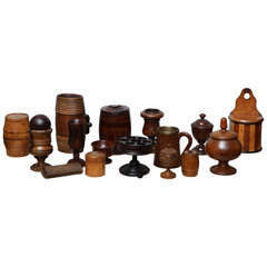Assortment of Treen Objects