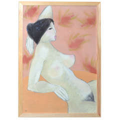 1962-1970 Pastel by Anna Silverberg