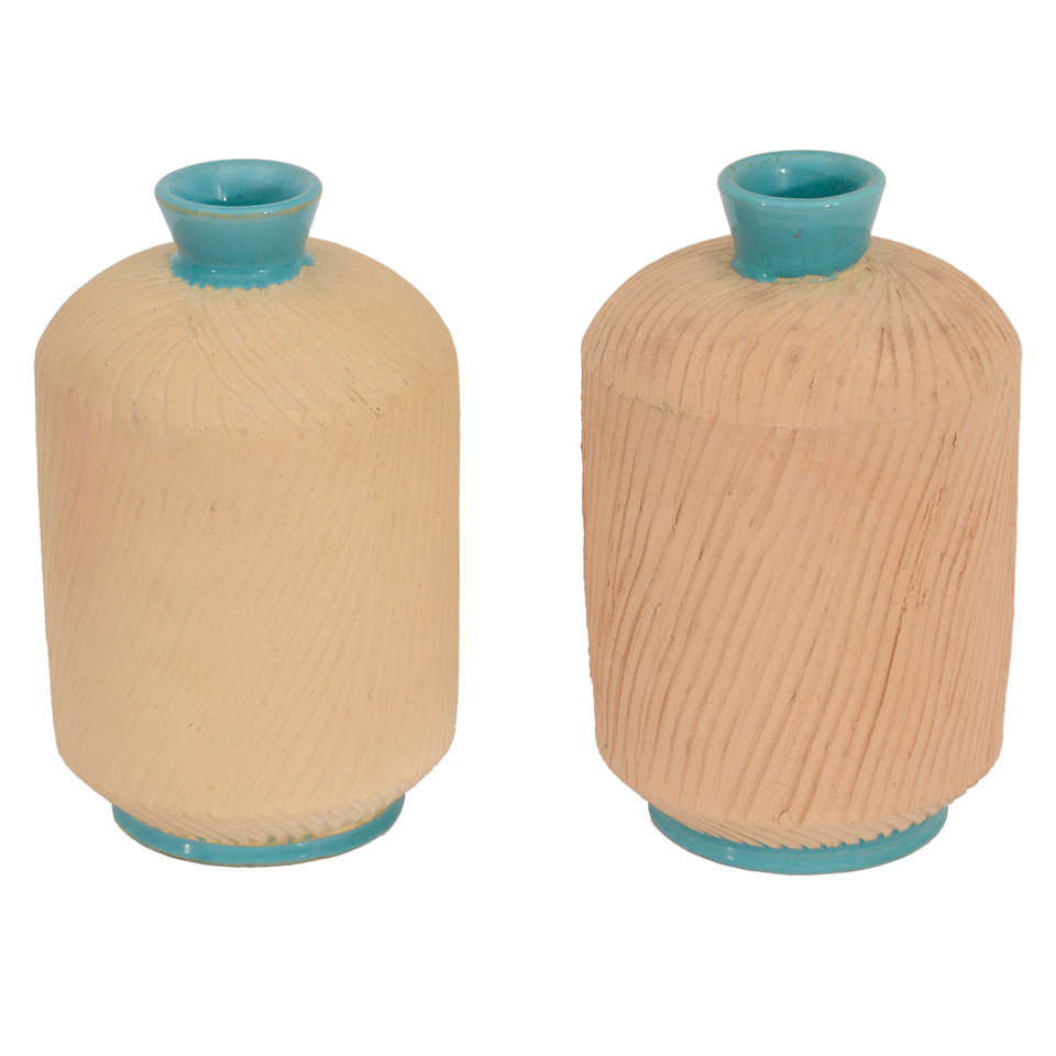 Style of Fantoni Vases For Sale