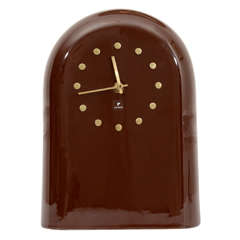 Vintage Mod Table Clock by Raymor