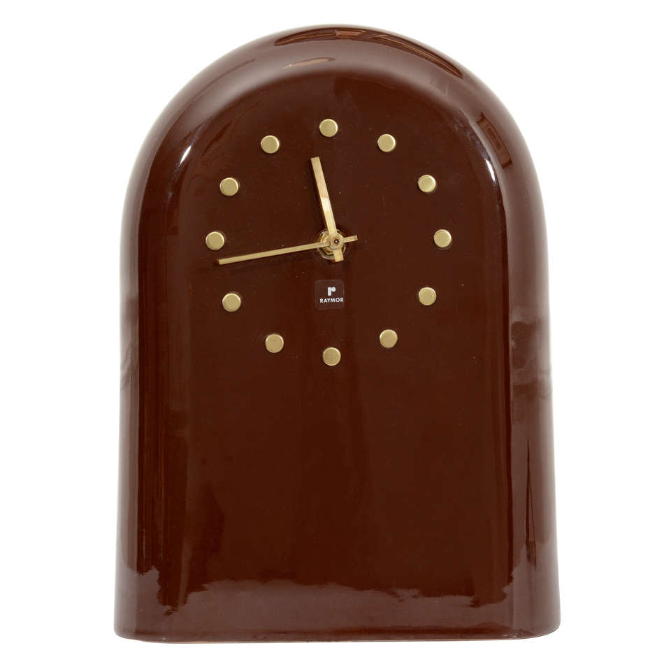 Nelson Ceramic Clocks 4 For Sale on 1stDibs