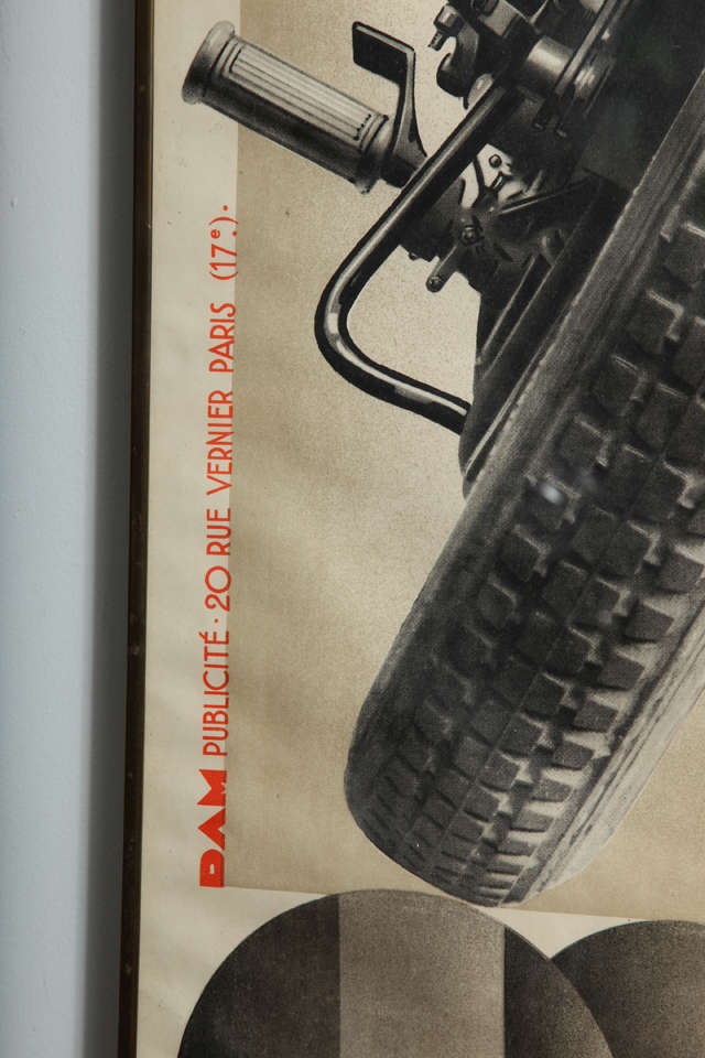 Mid-20th Century Vintage Peugot Poster by Marton