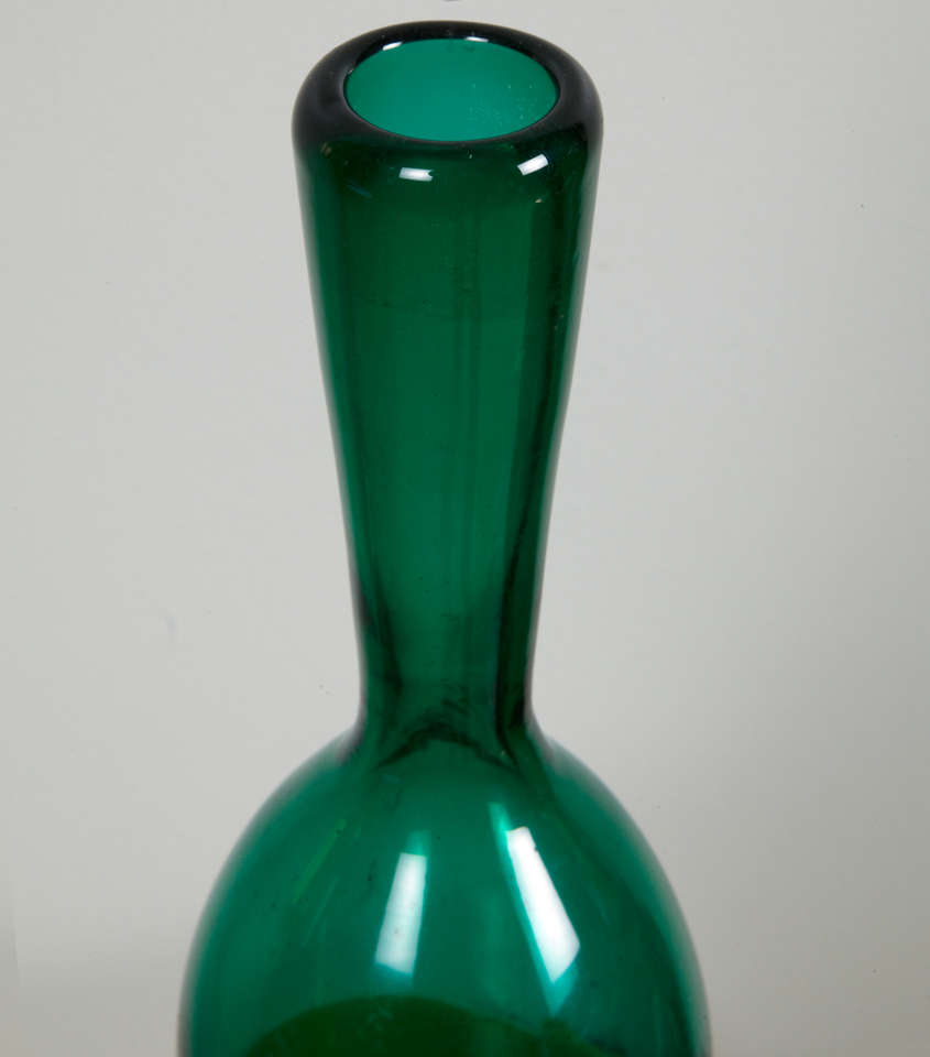 1950's Fulvio Bianconi for Venini Bottle In Excellent Condition In Paris, FR