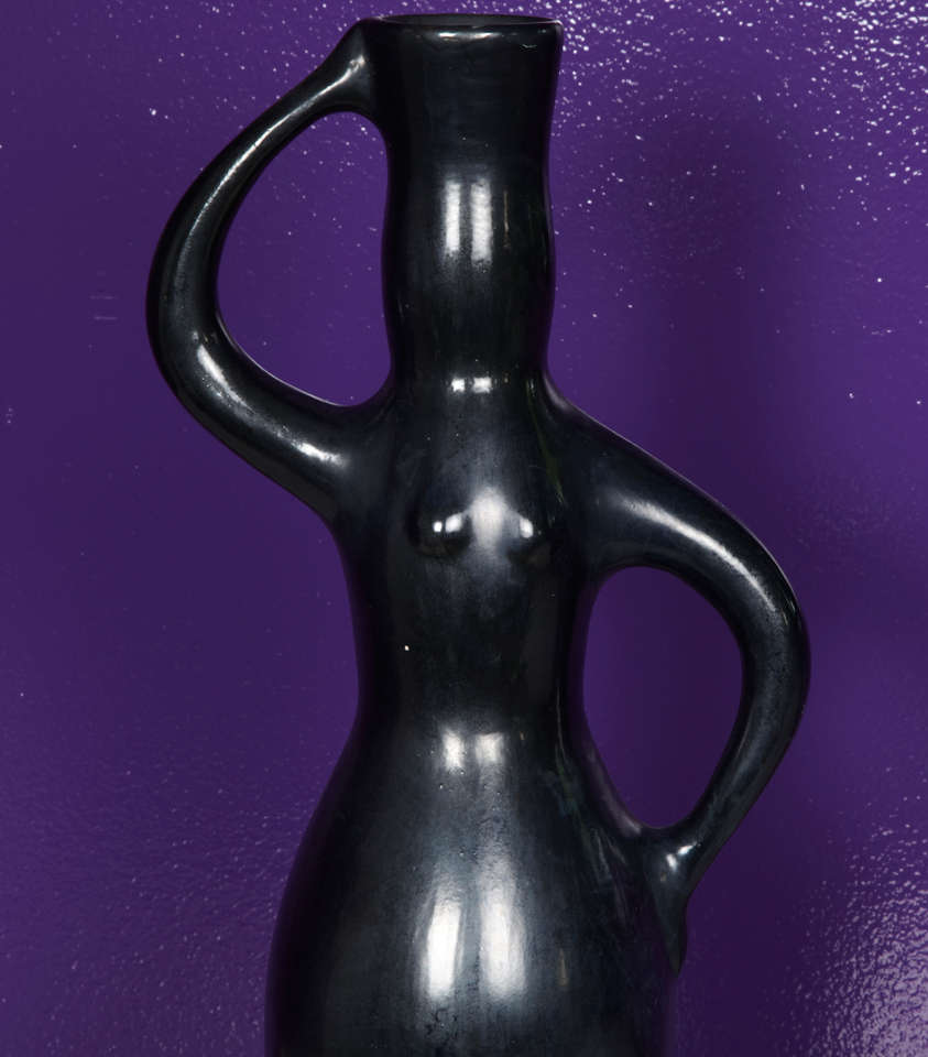 Original 1960's ceramic vase In Good Condition In Paris, FR