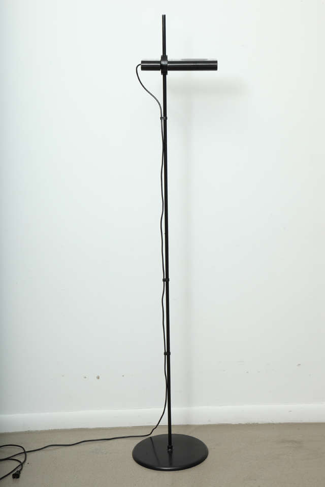Aton Terra floor lamp by E. Gismondi for Artemide.  Italy, circa 1980.  Signed with original label (see photo).  Currently out of production.

Features adjustable shade.  Excellent working condition.