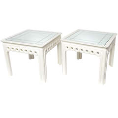 Hollywood Regency End Tables
