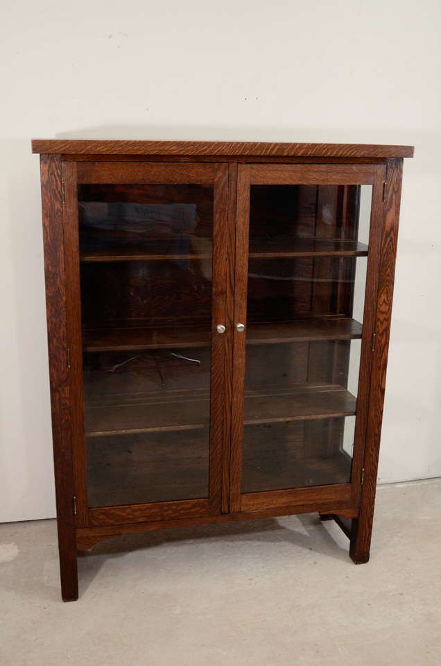 Antique Oak Bookcase