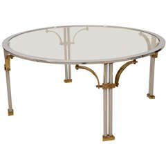 1940
S Brass and STEEL Coffee/Cocktail Table