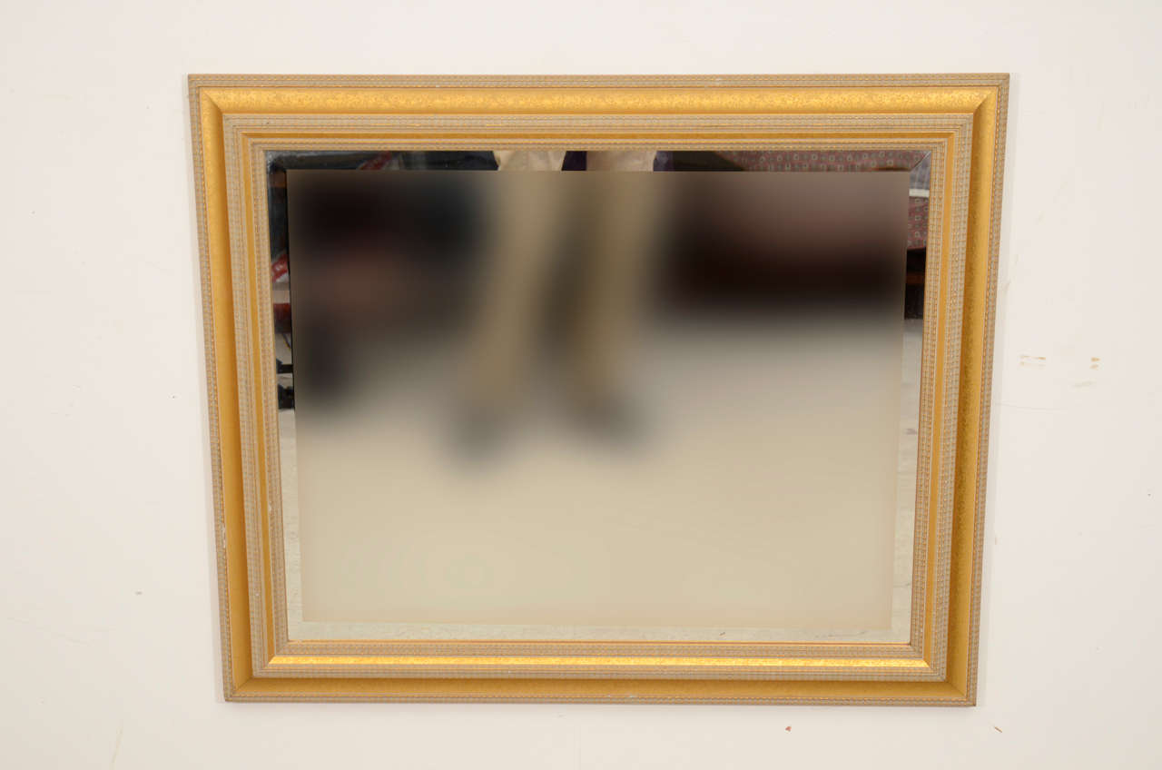 19th Century Gilt Wood Mirror