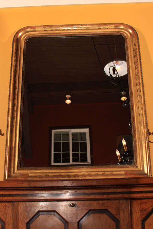 Louis Philippe Gilt Mirror