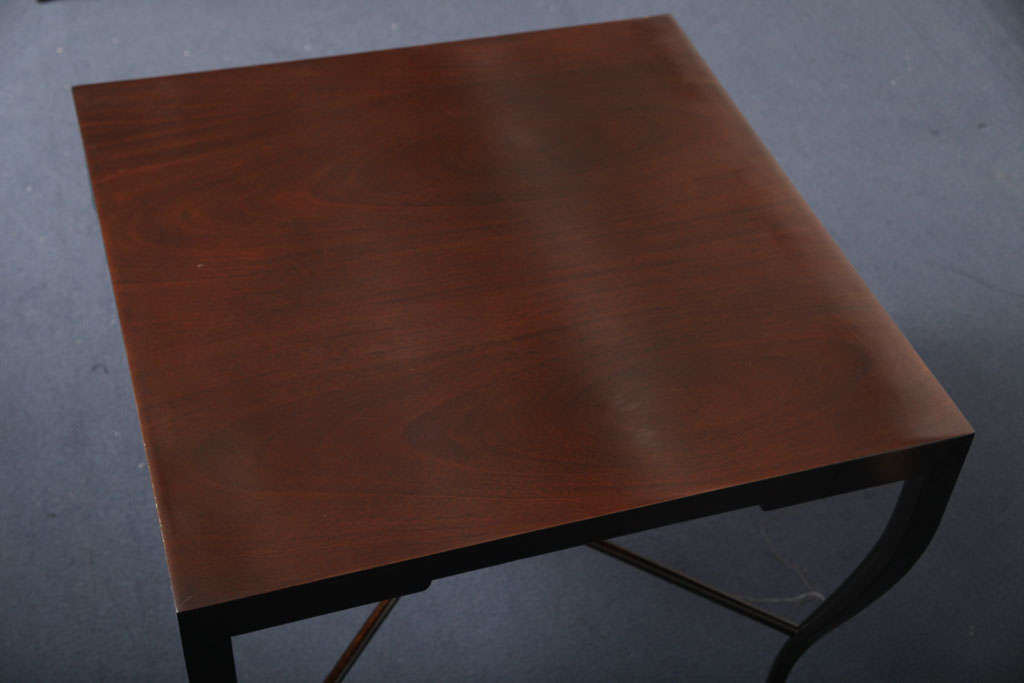 1960's Tommi Parzinger Pair End Tables In Excellent Condition For Sale In New York, NY