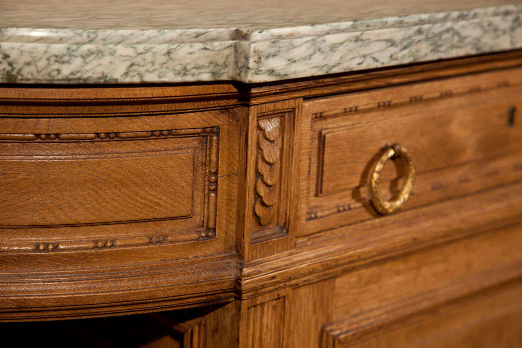 Carved Oak Server 1