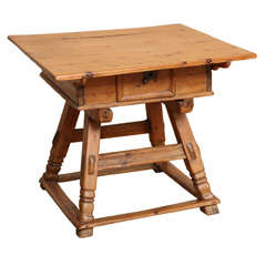 Antique Old Pine Swiss Table