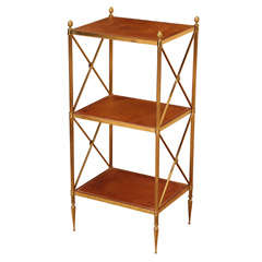 Fine French Brass Etagere