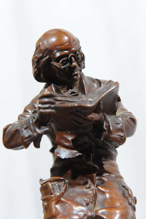 Vienna Bronze of Ben Franklin 1