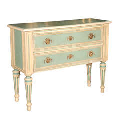 Late 19th Century Painted Chest of Drawers