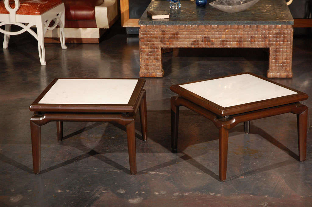 Pair of Side Tables by Monteverdi Young