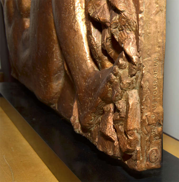 Sculpture in Bronze by René Letourneur 