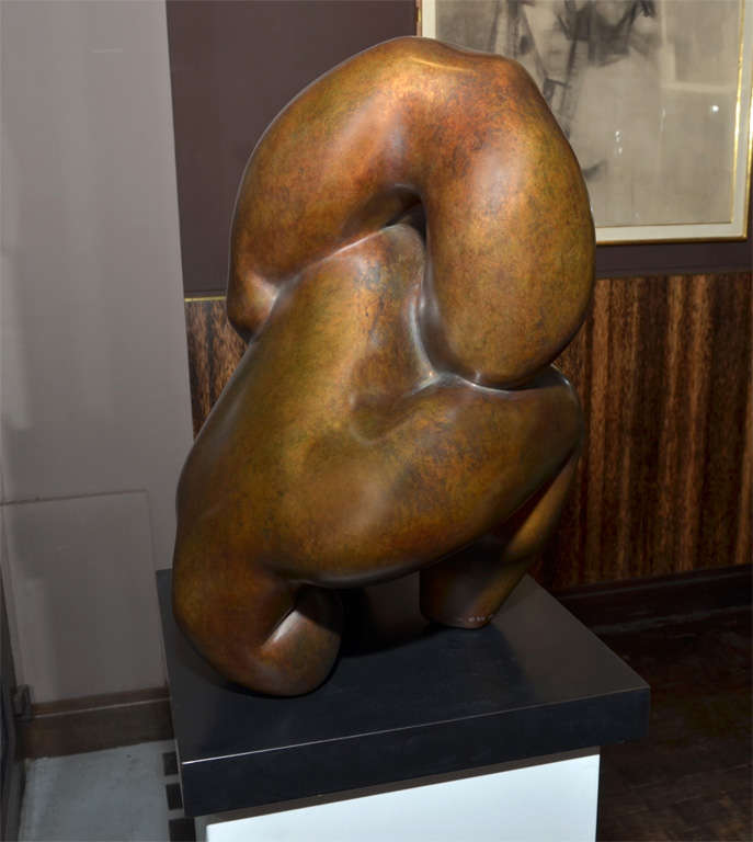 Important Sculpture in Bronze by Jacques Zwobada 