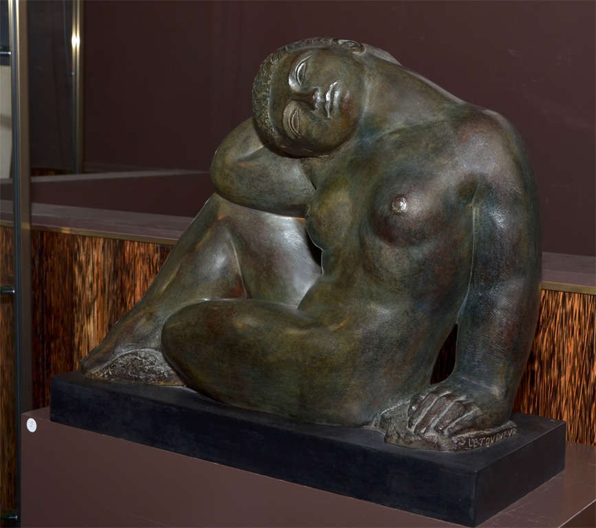 French Sculpture in Bronze by René Letourneur 