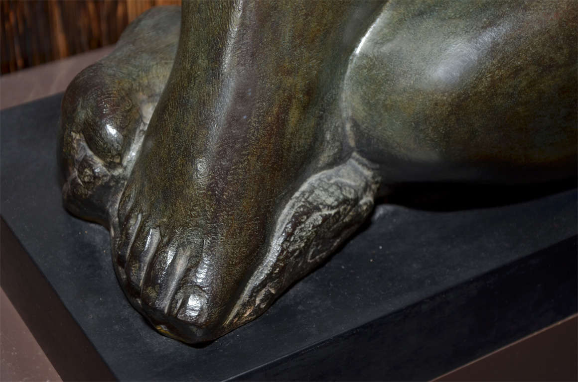 Sculpture in Bronze by René Letourneur 