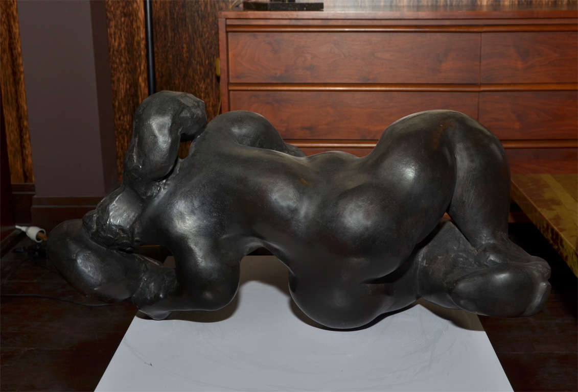 Sculpture in bronze by Jacques Zwobada (1900-1967) 