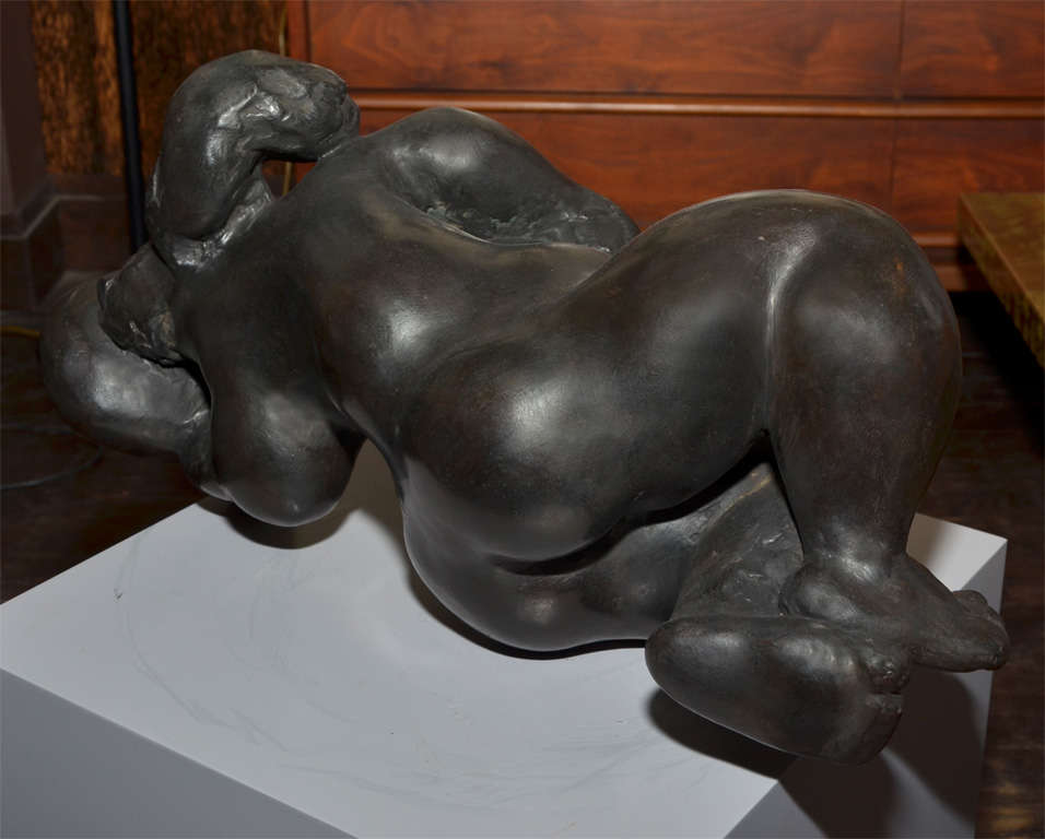 20th Century Sculpture in bronze by Jacques Zwobada (1900-1967) 