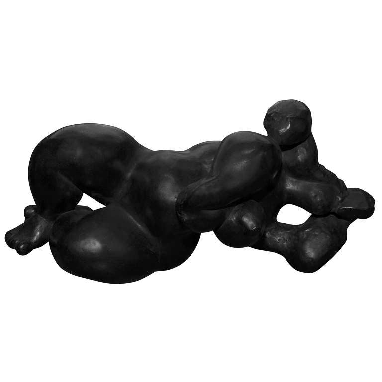 Sculpture in bronze by Jacques Zwobada (1900-1967) "Orogénie" For Sale