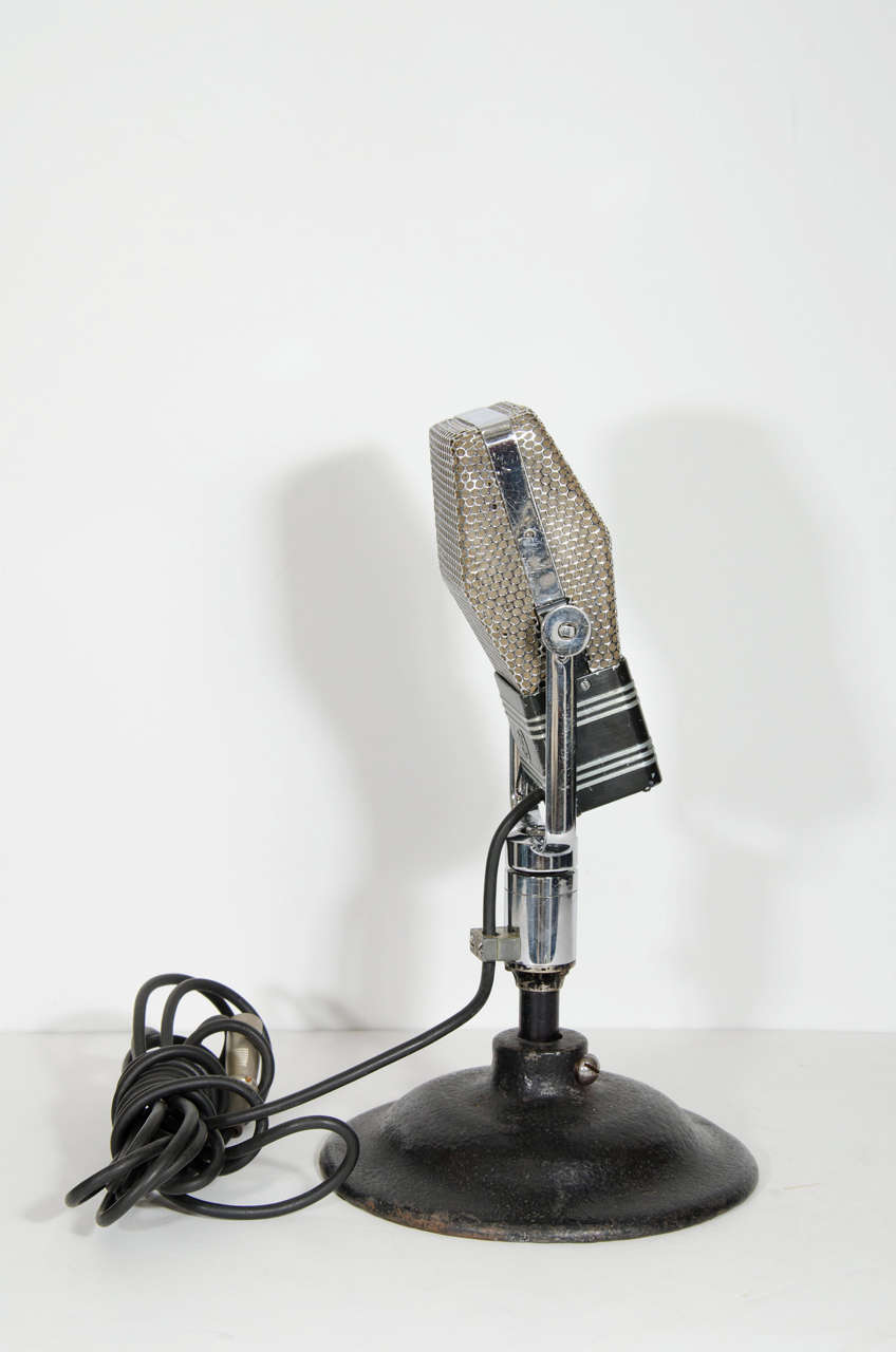 vintage rca microphone