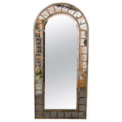 Industrial Style Steel Arched Mirror 8