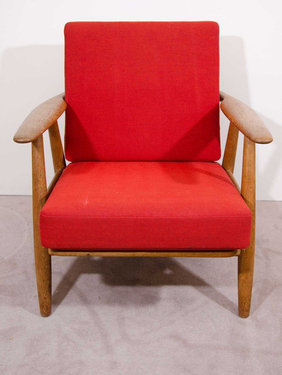 Danish Modern Pair of GE 240 Hans Wegner Cigar Armchairs
