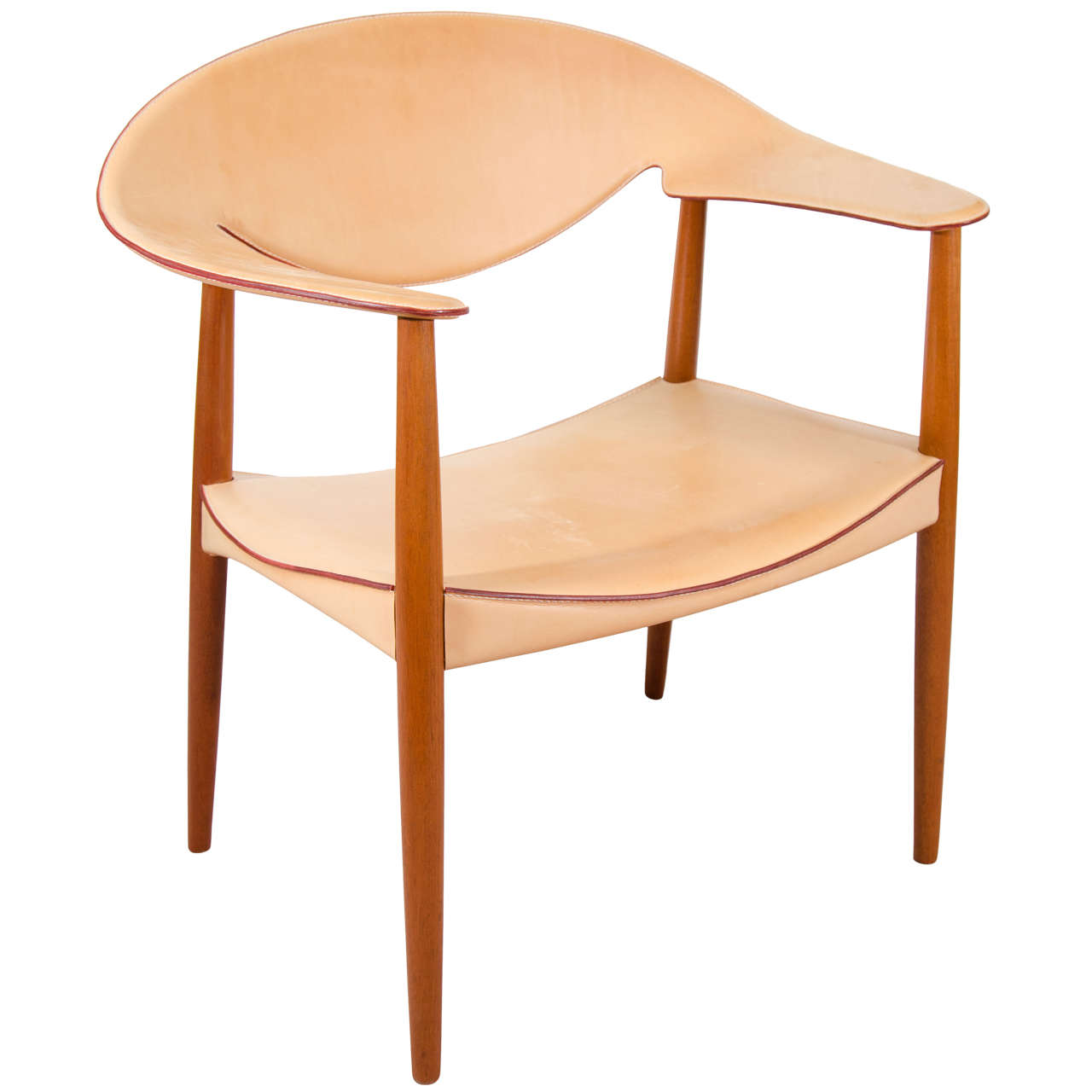 Scandinavian Modern "Metropolitan" Chair by Ejner Larsen 
Aksel Bender Madsen