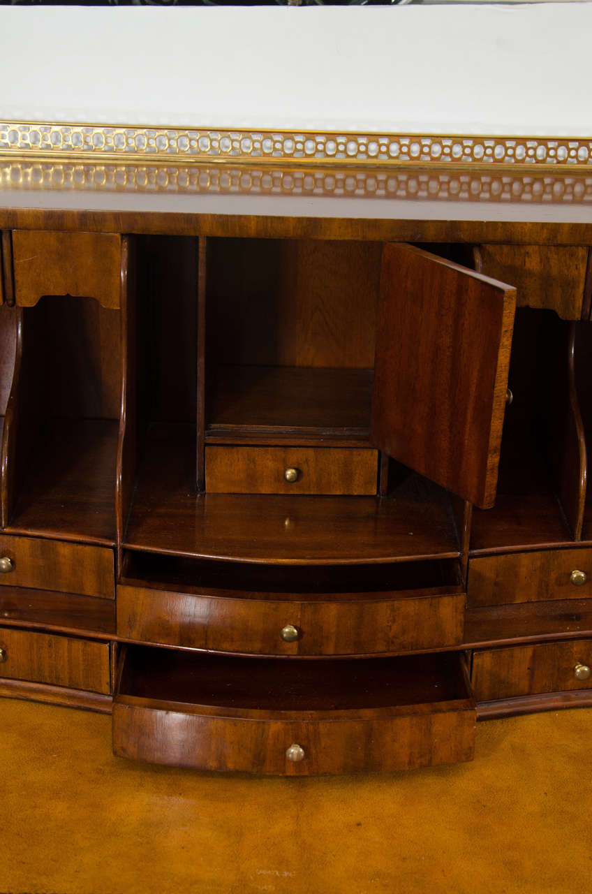Wood 20th Century Maitland-Smith Desk with Leather Writing Surface