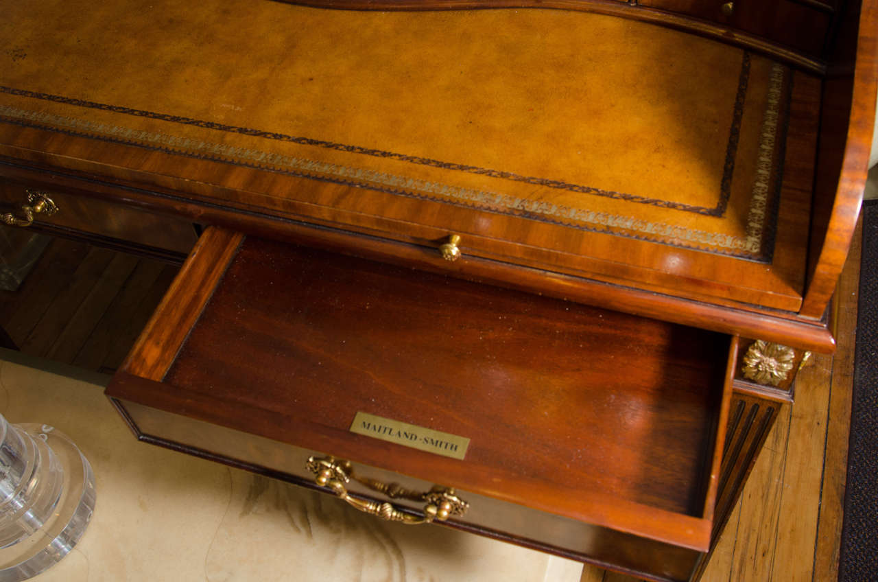20th Century Maitland-Smith Desk with Leather Writing Surface 1