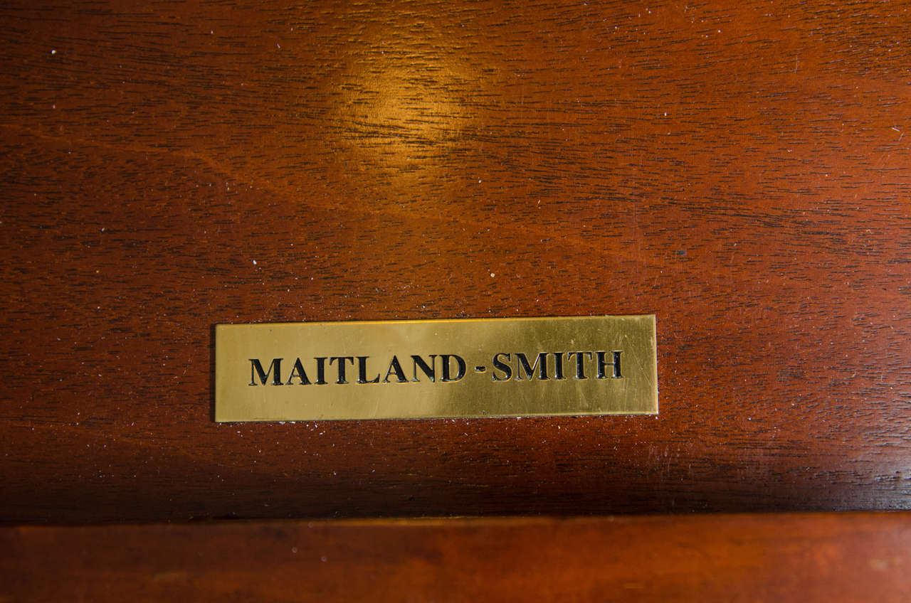 20th Century Maitland-Smith Desk with Leather Writing Surface 2
