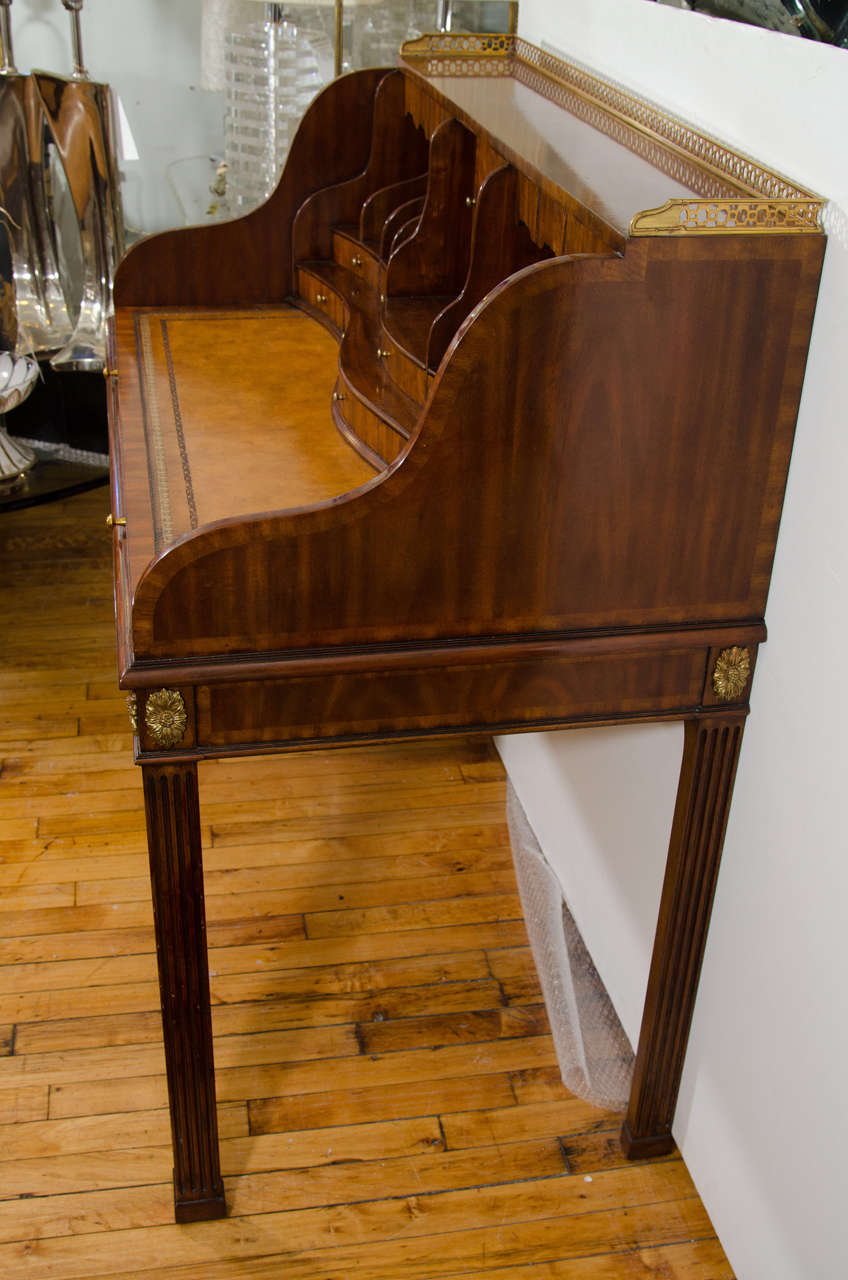 20th Century Maitland-Smith Desk with Leather Writing Surface at