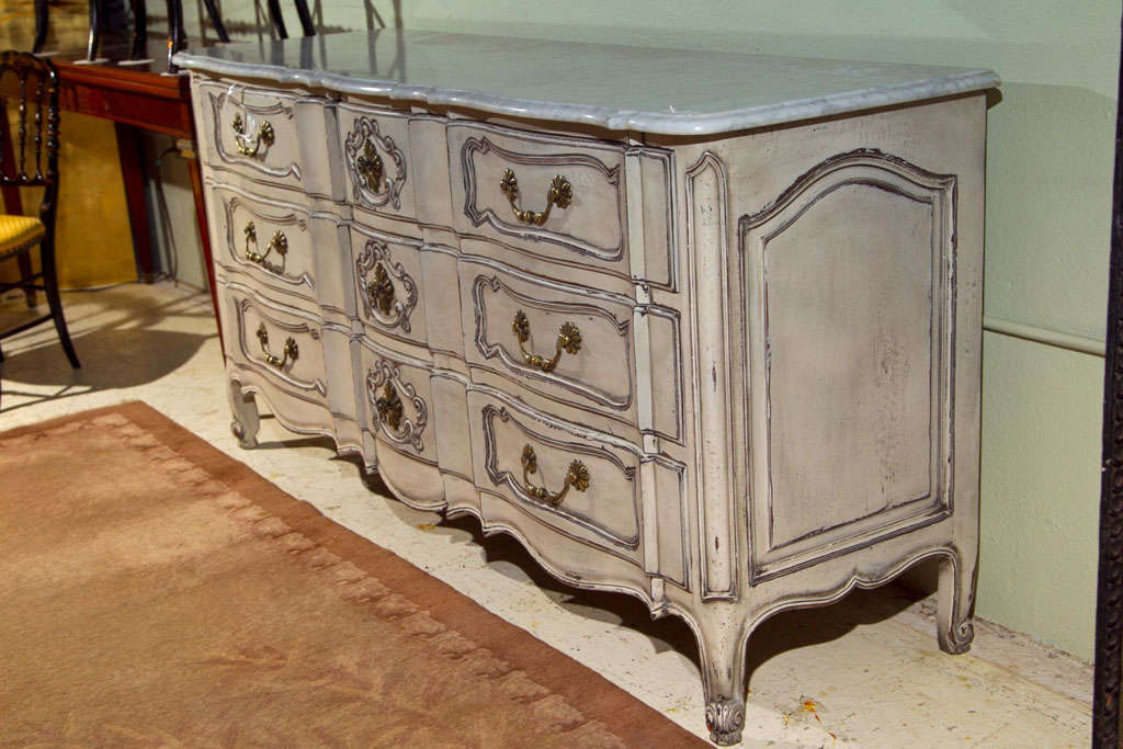 Mid-20th Century French Louis XV Style Dresser attri. to Jansen