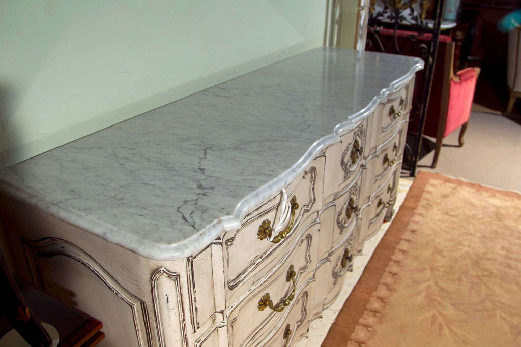 French Louis XV Style Dresser attri. to Jansen 1