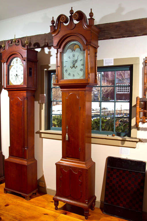 American Lebanon  County Signed Stoy Tallcase Clock