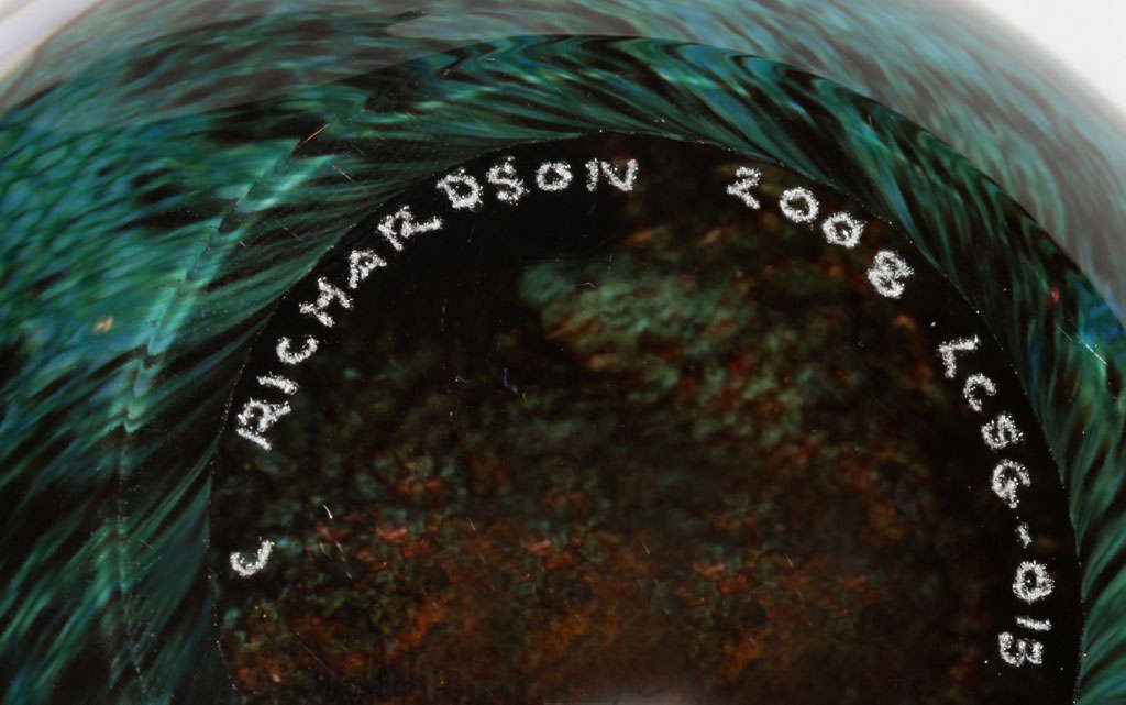 Contemporary Cathy Richardson Magnum Sea Life Paperweight