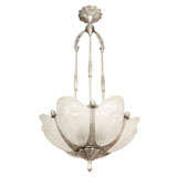 French 1920's Chandelier signed Gilles