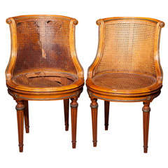 Pair French Louis XVI Style Chairs