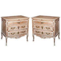 Pair of French Louis XV Style Chests