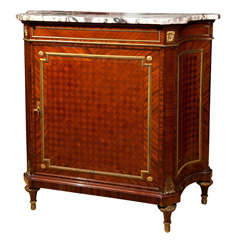 19C French Marble Top Cabinet by E.Dienst & Fils Paris