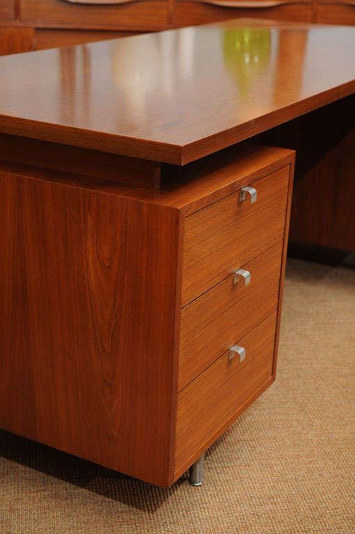 Mid-20th Century George Nelson Executive Desk