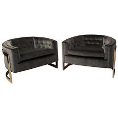 Milo Baughman Club Chairs