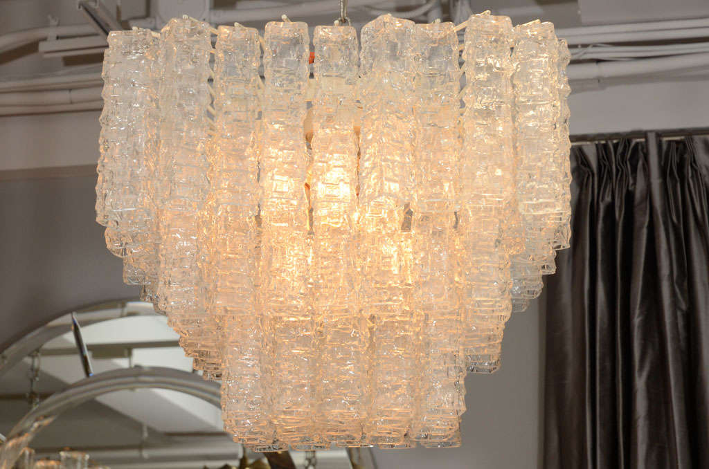 Venini Glass Chandelier 3