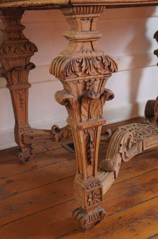 18th Century and Earlier Fine 18th Century Italian Console Table For Sale