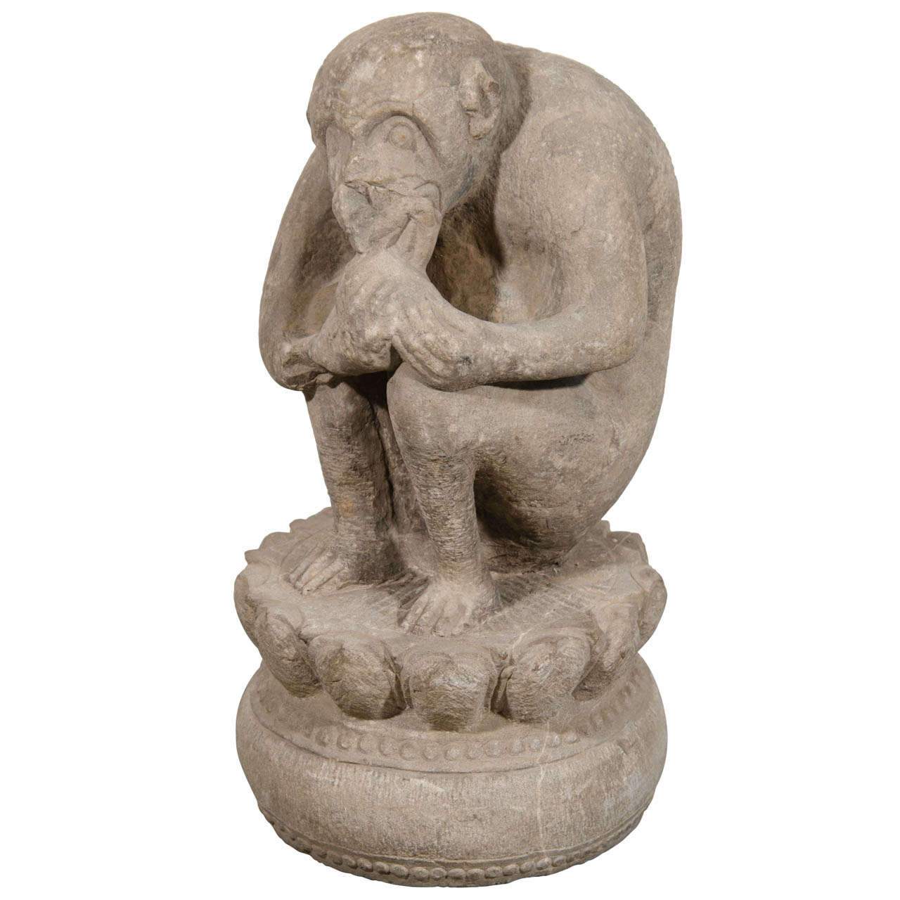 Antique Stone Monkey